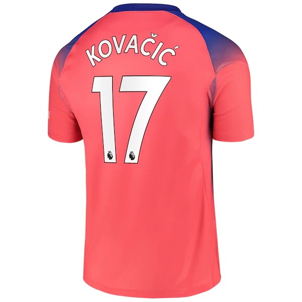 Trikot Chelsea NO.17 Kovacic Ausweich 2020-21 Orange Fussballtrikots Günstig